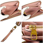Louis Vuitton Zippy Wallet Empreinte Leather Pink — view 6
