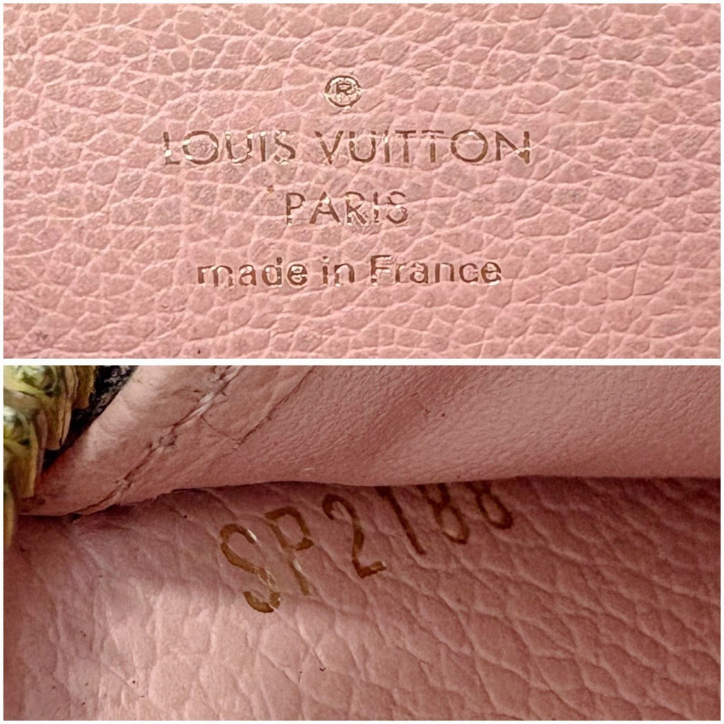 Louis Vuitton Zippy Wallet Empreinte Leather Pink — view 9