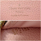 Louis Vuitton Zippy Wallet Empreinte Leather Pink — view 9