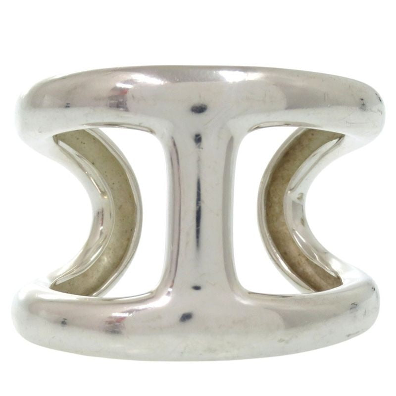 Hermes Osmose Bracelet Cuff Bangle SV 925 Silver 0181 — view 2