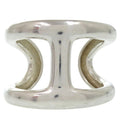 Hermes Osmose Bracelet Cuff Bangle SV 925 Silver 0181