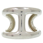Hermes Osmose Bracelet Cuff Bangle SV 925 Silver 0181