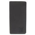 Louis Vuitton Portefeuille Brother NM LV Aerogram IC Leather Black Wallet