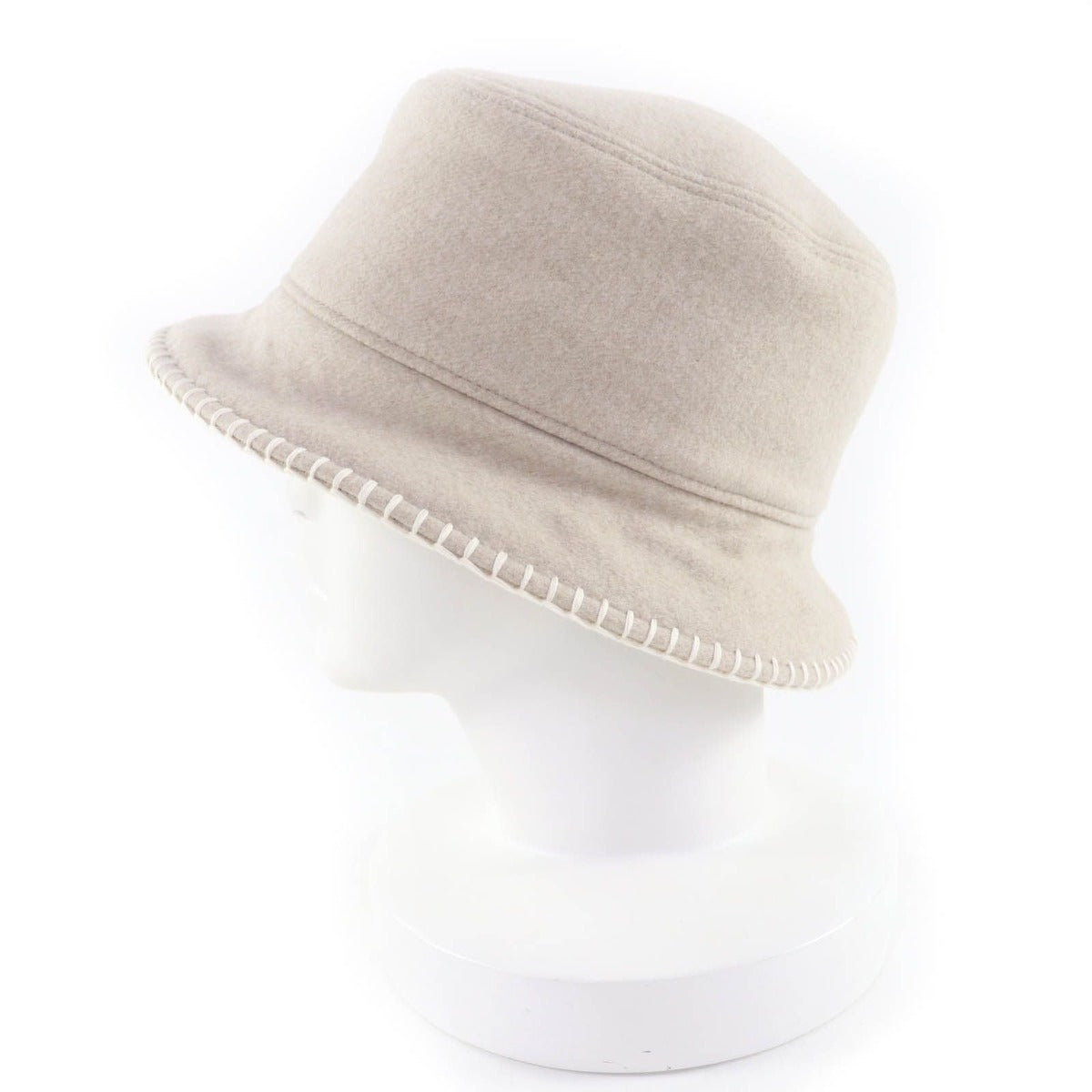 Hermes Harper Wool Cashmere Cord Ecru Current Item Avalon Stitch — view 3