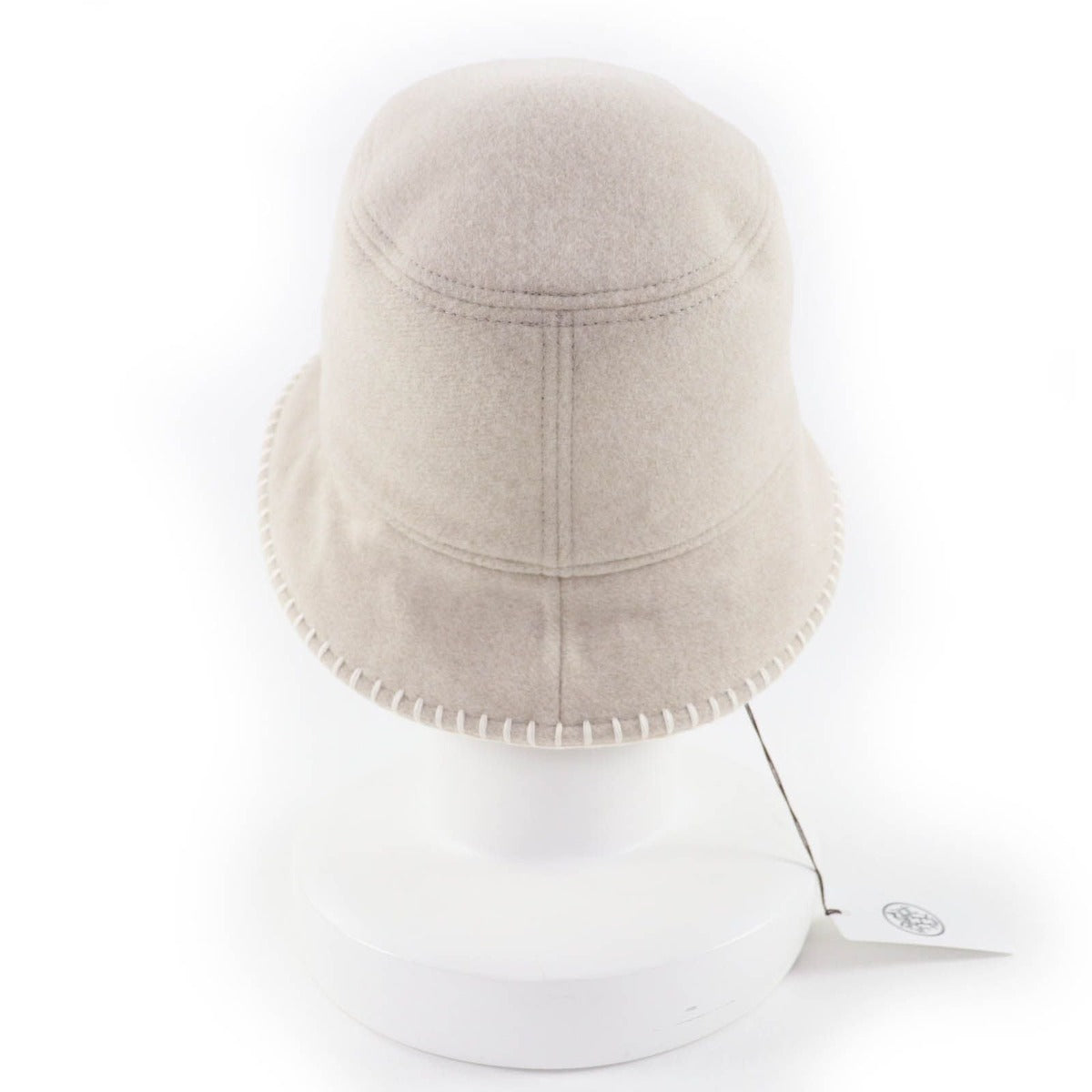 Hermes Harper Wool Cashmere Cord Ecru Current Item Avalon Stitch — view 4