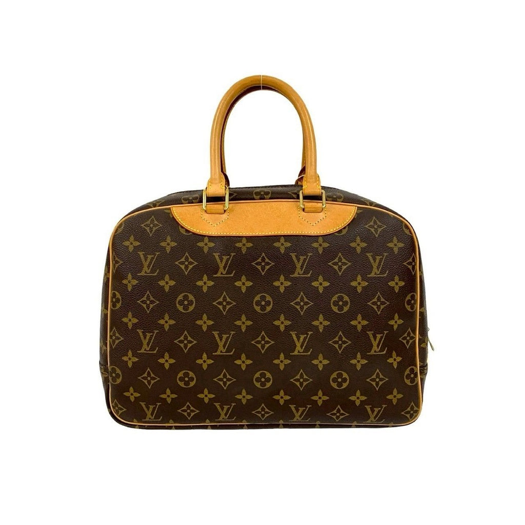 Louis Vuitton Vintage de Ville Monogram Leather Mini Boston Bag Brown — view 3