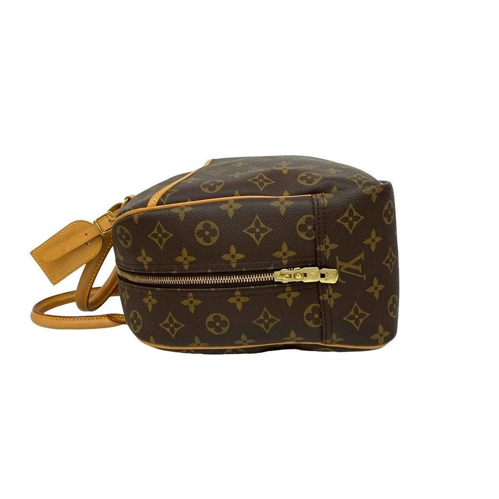 Louis Vuitton Vintage de Ville Monogram Leather Mini Boston Bag Brown — view 5
