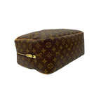 Louis Vuitton Vintage de Ville Monogram Leather Mini Boston Bag Brown — view 7