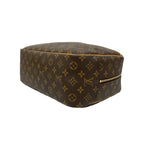 Louis Vuitton Vintage de Ville Monogram Leather Mini Boston Bag Brown — view 8