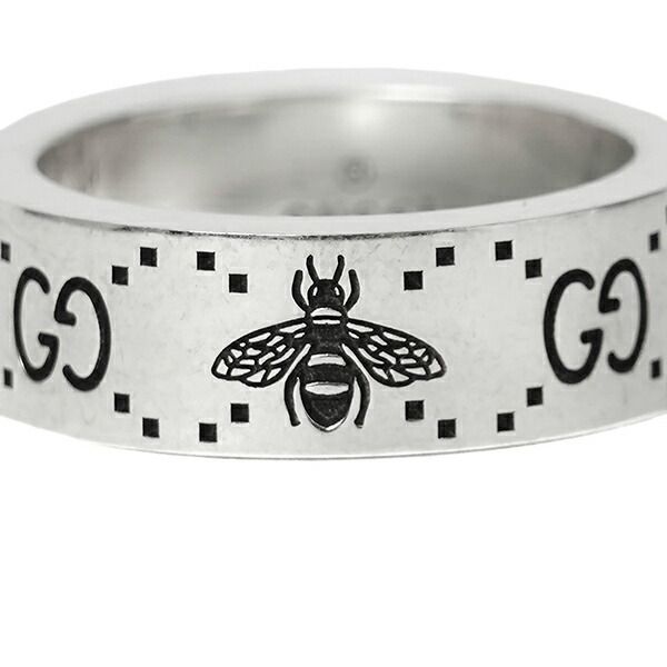 Gucci Ring GG & Bee Silver — view 6