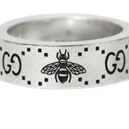 Gucci Ring GG & Bee Silver — view 6