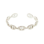 Hermes Chaine D'ancre Anchene SH Silver 925 Bangle Bracelet 1040