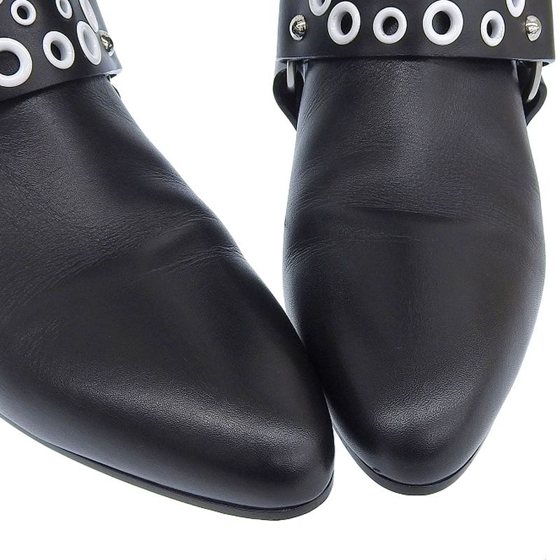 Louis Vuitton 2019 Item Rhapsody Line Pointed Toe Low Heel Leather Long Boots — view 3