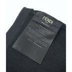 Fendi Scarf Wool Black — view 4