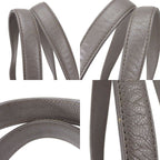 Chanel Tote Bag Chocobar 9 th Soft Caviar Leather Greyish Silver Hardware — view 4