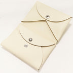 Hermes Coin Case Card Calvi Duo Epson Nata Silver Hardware — view 5