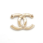 Chanel Brooch Corsage Gold Coco Mark Rhinestone — view 4