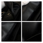 Gucci Sherry Line Black Silver Hardware Nylon Business Bag Handbag Men — view 6