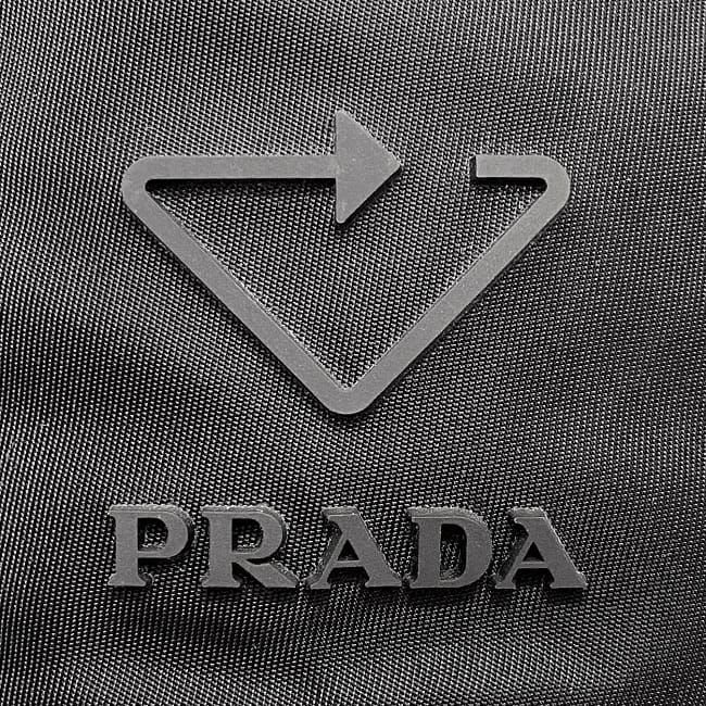 Prada Bucket Hat Black Nero — view 6