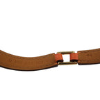 Hermes Rival Doubletour Engraved U Vossift Orange 2-strand Bracelet 1342 — view 6