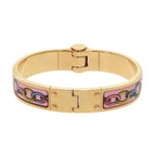 Hermes Charniere PM Bangle Metal Pink Gold Bracelet 0177 — view 4