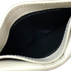 Saint Laurent Card Case Pass Coin Purse Compact Logo — view 6
