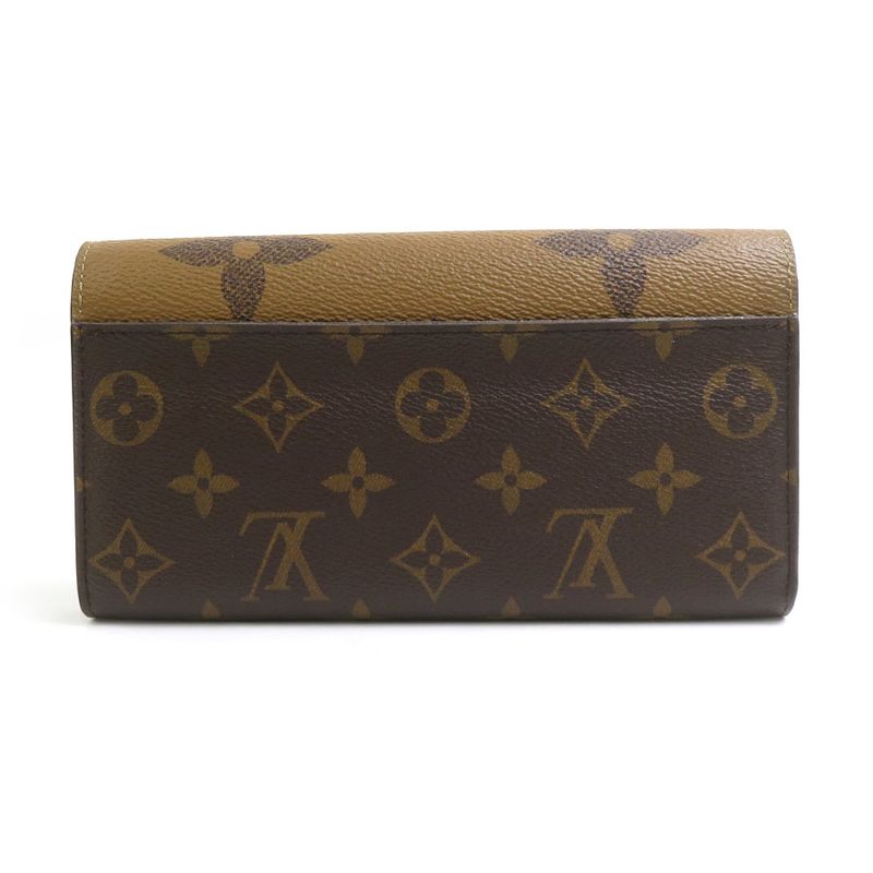 Louis Vuitton Long Wallet Monogram Reverse Portefeuille Sarah — view 2