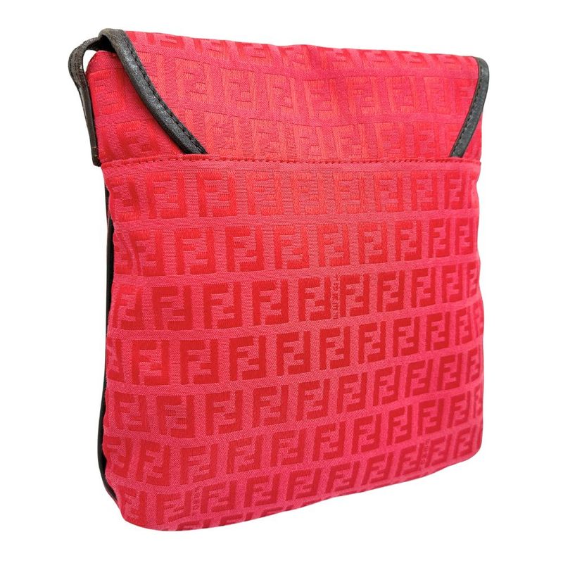 Fendi Zucca 8 Bt052 Canvas Women Shoulder Bag — view 3