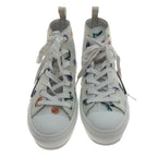 Christian Dior Shoes Sneakers High Cut 40 Kenny Scharf White — view 2