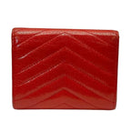 Chanel Chevron V Stitch Coin Case Purse Compact Wallet Mini — view 2