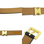 Hermes Belt Pop H Courte 15 85 cm Black Gold Hardware — view 7