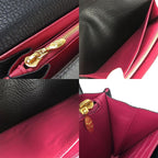 Louis Vuitton Long Wallet Portefeuille Capucines Black — view 5