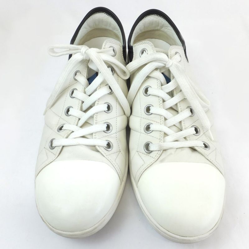 Louis Vuitton Low Cut Sneakers White Size 7.5 — view 3