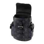 Louis Vuitton Shoulder Bag Nano Christopher Black Gray — view 4
