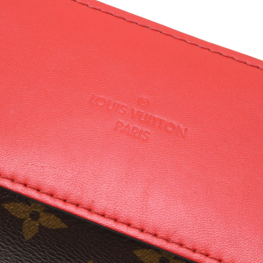 Louis Vuitton Monogram Saintonge Coquelicot Shoulder Bag — view 9