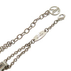 Louis Vuitton Single Bracelet Serieurs Strass Metal Rhinestone Silver — view 6