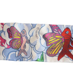 Hermes Tsuiri My Cloud Silk Red Scarf — view 8