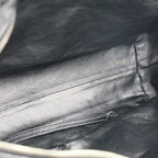 Chanel Quilted Caviar Leather Mini Boston Bag Black — view 6