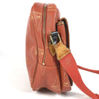 Louis Vuitton Shoulder Bag Calvi Canvas Avogany Orange — view 4