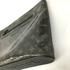 Louis Vuitton Monogram Eclipse Glaze Pochette Cosmos Clutch Bag — view 4