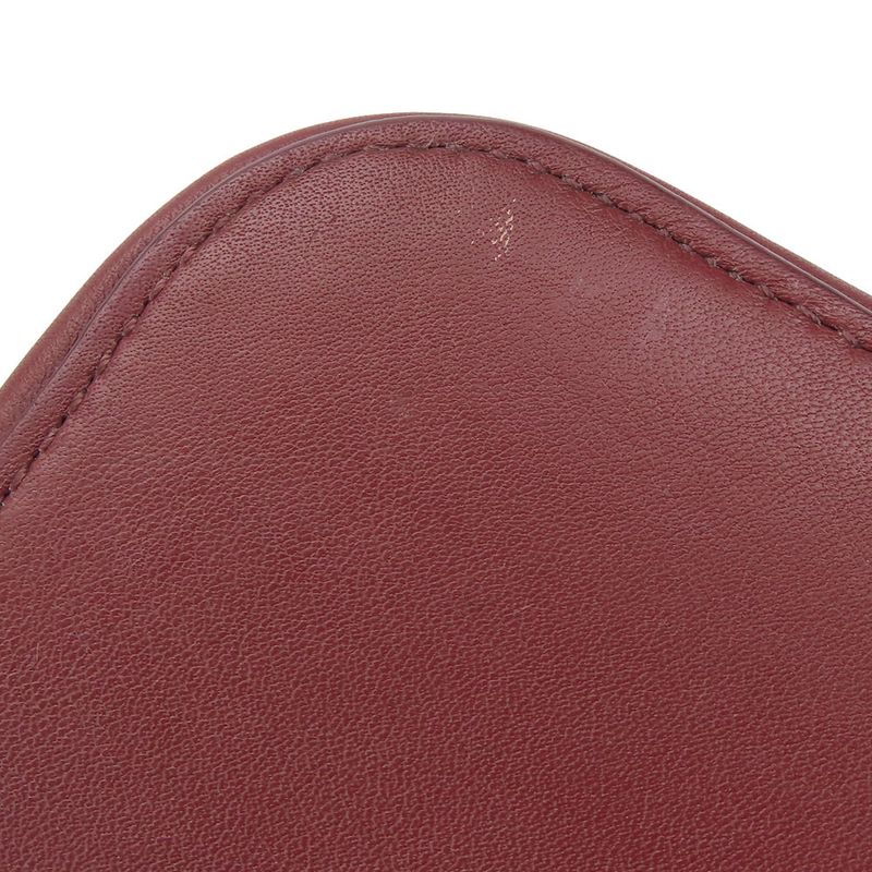 Louis Vuitton Accessory Pouch Boite Camille MM Gi0019 Monogram Leather Bordeaux — view 7