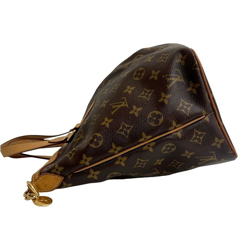 Louis Vuitton Palermo PM Monogram Leather 2-Way Handbag Mini Tote Bag