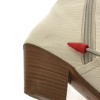 Celine Croc Shape Pressed Short Boots 34 White — view 9