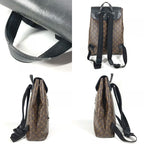 Louis Vuitton Backpack Parc Monogram Macassar Canvas Brown — view 9