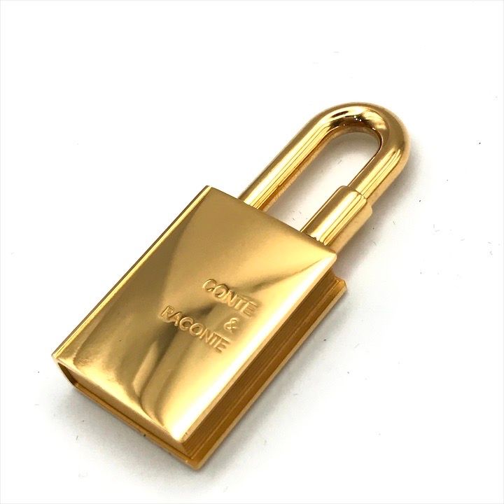Hermes Cadena Book Motif Limited Gold Small Items — view 2