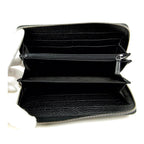 Gucci Round Zipper Long Wallet With Coin Purse Black — view 4