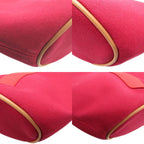 Hermes Palmyre Canvas Rouge Vif Prune Pouch 0179 — view 7