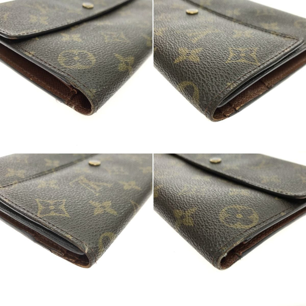 Louis Vuitton Notebook Cover Monogram Pochette Pass Port Brown — view 4