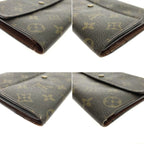 Louis Vuitton Notebook Cover Monogram Pochette Pass Port Brown — view 4