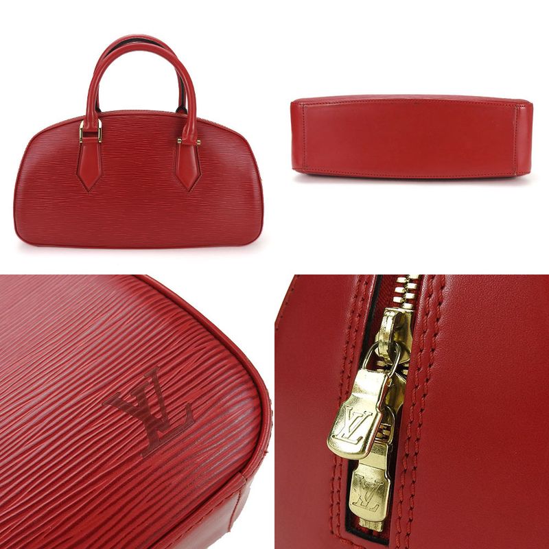 Louis Vuitton Handbag Jasmine Epi Leather Red Castilian — view 3